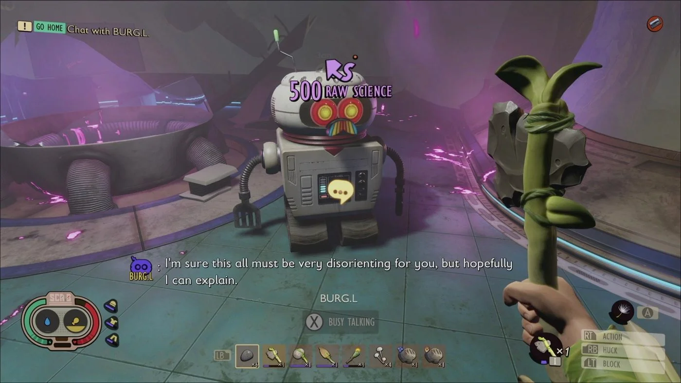Mod menu with cheat toggles for Grounded PC