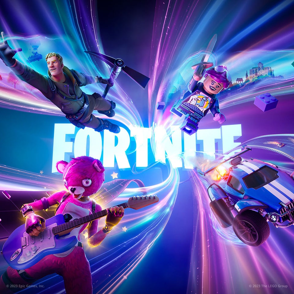 Fortnite gameplay scene from IGN