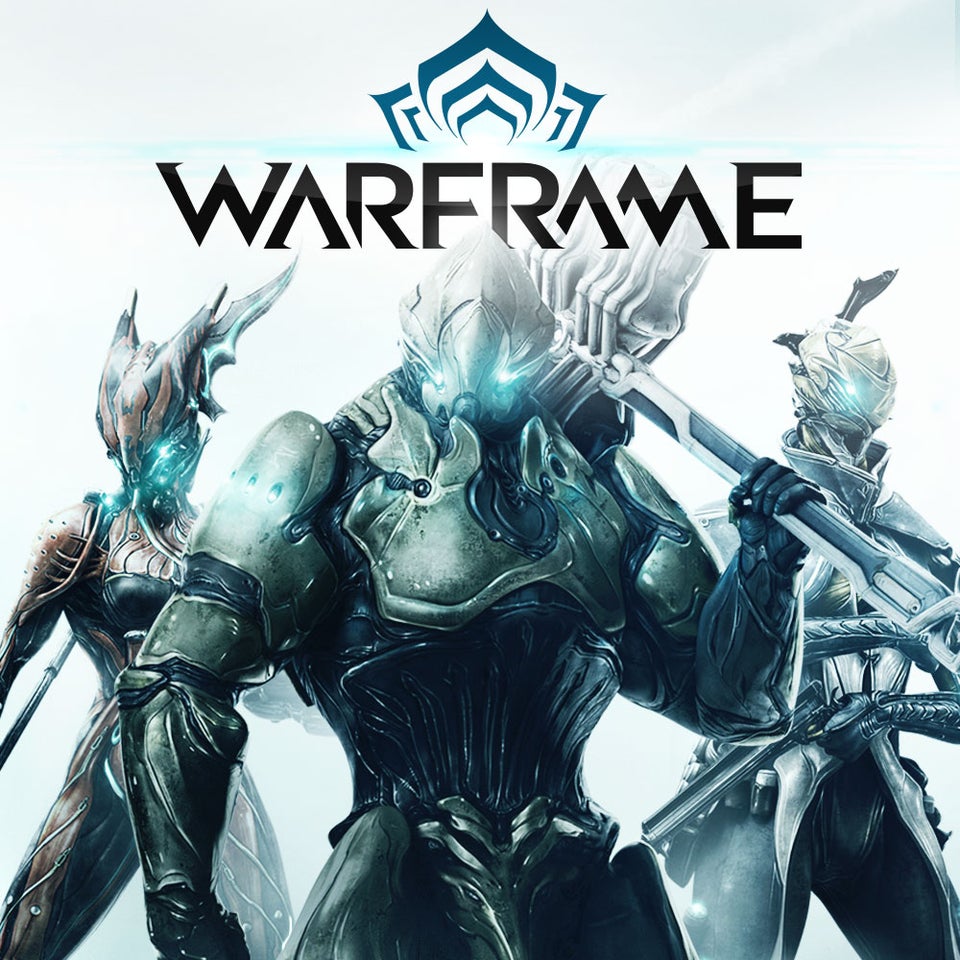 Warframe gameplay scene from IGN